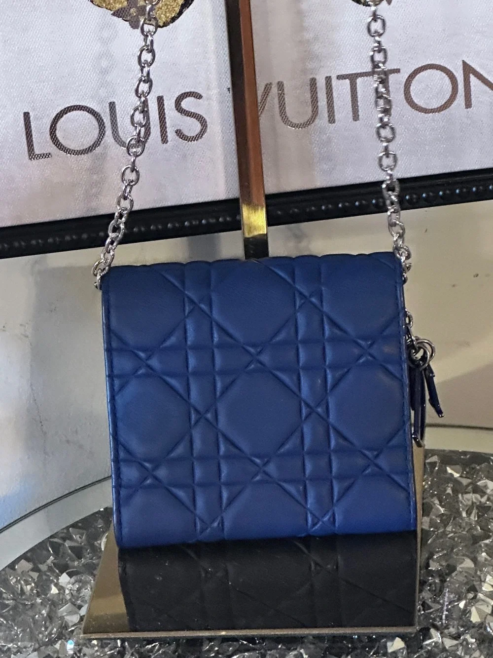 Beautiful Lady Dior Trifold Wallet